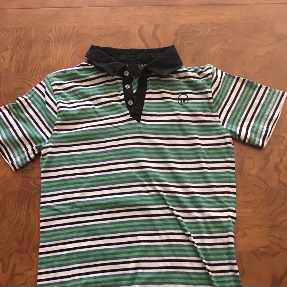 boys striped polo t shirt